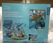 SHIPS N 24 HOURS-Disney Baby Finding Nemo Mr. Ray Ocean Lights Activity Gym-NEW