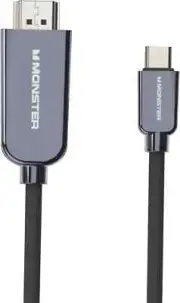 Monster USB Type-C Plug to 4K HDMI Adapter (15.2cm/6in) *NEW* $1 shipping