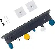HOOTNEE Modern Wall Mounted Coat Rack Sturdy Hook Storage for Entryway Bathroom Kitchen Gym Hook Design Peacock Space Saving Organizer for Clothes Hats More