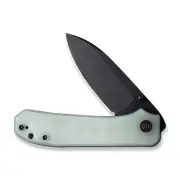 WE KNIVES Big Banter Liner Lock 21045-3 Natural G-10 20CV Stainless Pocket Knife