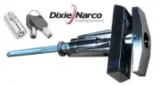 T-handle Assembly with KEY COVER PLUG LOCK-Dixie Narco early style machine