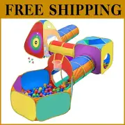 Engaging Indoor-Outdoor Ball Pit and Playhouse Tent with Darts – Gift Ready!