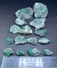 Emerald Terminated Crystals Cluster On Matrix Top Quality 15 Pcs Specimens Lot