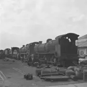 Scrap bank Inchicore Co Dublin Ireland Railway OLD PHOTO