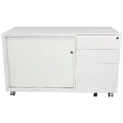 Steelco Trimline Right Hand Side Caddy White Satin