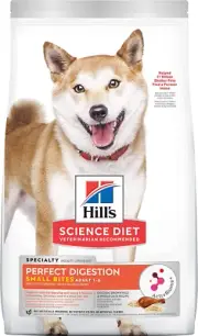 Hill'S Science Diet Adult Perfect Digestion Small Bites Dry Dog Food 1.58Kg S...