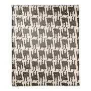 Creative Products All the Chocolate Labs 30 x 40 Coral Fleece Blanket