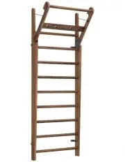 [Nohrd] Exercise & Stretching Wallbar 10 Bar in Walnut