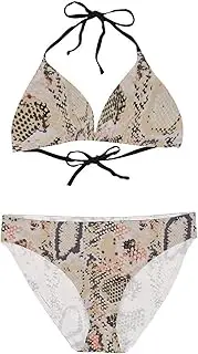[Generic] Women's Triangle Bikini String Bikini Set Two Piece Swimsuit Bathing Suits/Plant