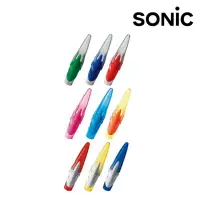 在飛比找momo購物網優惠-【SONIC】3入子彈型鉛筆筆蓋(鉛筆護套 握筆器)