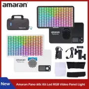 Amaran Pano 60c Kit Led Video Panel Light 60W RGBWW Full Color Lights + Softbox