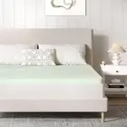 Twin XL Size Mattress Topper, 2 Inch Gel Memory Foam Twin XL Mattress Topper ...