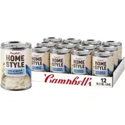 Campbell's Homestyle New England Clam Chowder Soup 16.3 OZ Can Case of 12
