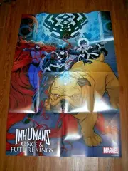 Inhumans Once and Future Kings Promo Poster 24" x 36" Marvel 2017 Nick Bradshaw