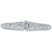 Perko 0120DP2CHR 6 Strap Hinges C/P Brass Pr