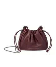 Mellow Mini drawstring bucket bag One size Red