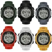 6 Color Tactical Men Waterproof LED Back Ligh/Alarm/Date Digital Large Watch US