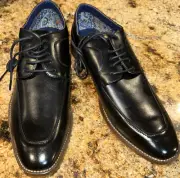 Xray Men's Dressy Leather Lace Up Dress Shoes Black US 10.5