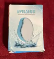 NEW Epilator Painless Washable Portable Silver Exfoliation Hair Removal
