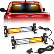 Luces Policia De Emergencias Para Carro LED Luz Estroboscopica Emergencia ámbar