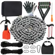 Rope Saw 55 inch High Limb Rope Saw with 70 Sharp Teeth, Rope Saw Tree Saw Hi...