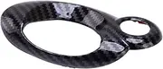 Car Start Stop Key Panel Cover Trim Fit for Mini Cooper R55 R56 R57 R58 R59 R60 R61 LHD Carbon Fiber Texture Style
