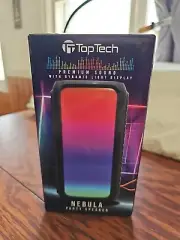 Top Tech Nebula Audio Bluetooth Speaker FM Radio