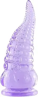 Dildo,6.9 in Purple Tentacle Dildo,Adult Sex Toy with Strong Suction Cup for Play