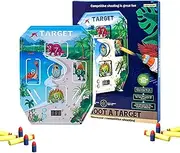 Digital Target Game | Auto Reset Digital Electronic Targets | 3 Modes Creative Soft Dart Toy with Sound for Kids, Teens, Boys & Girls