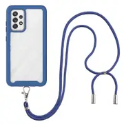 Yb Pc Series-4 For Samsung Galaxy A53 5g Hard Pc + Soft Tpu Drop-proof Phone Case With Lanyard