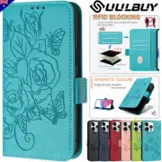For iPhone 16 E 15 14 13 12 11 Pro Max 8/7 XR XS Case Leather Wallet Flip Cover