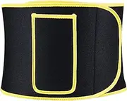 Waist Trimmer for Women, Breathable Waist Trimmer with Side Pockets for Men, Washable Workout Accessories for Running Jogging Weightlifting Fitness Climbing