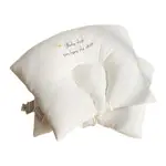 嬰兒枕頭0-1-2歲新生兒童枕芯防偏頭寶寶透氣全棉純棉水洗定型枕