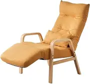 Iris Ohyama Wood Arm Recliner Chair FAC-RHB, Natural