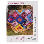 Anna's Garden Quilt Pattern by Lynne Wilson Designs Tracked Post Quilting Sewing