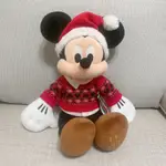 上海迪士尼DISNEY 聖誕米奇MICKEY 絨毛娃娃 2018