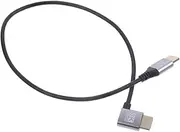 Totority 8k Left Angled Male to Male Video Cable Short Display Connector for Tvs Computers and Home Theater Devices