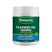Thompsons Thompson's Flaxseed Oil 1000mg 200c