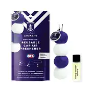 Smelly Balls Reusable Car Air Freshener - Fremantle Dockers