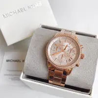 在飛比找蝦皮購物優惠-美國百分百【全新真品】 MICHAEL KORS 手錶 水鑽