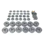 1/16 Henglong Soviet KV-1 RC Tank Accessory Metal Road Wheels Return Roller DIY