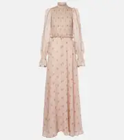 [Blumarine] Blumarine Silk Georgette gown AU 4 beige