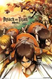 FUNIMATION ANIME ATTACK ON TITAN POSTER 22X34 FREE SHIPPING