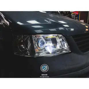 【潔榮光電】VOLKSWAGEN T4 客製化魚眼大燈 LED 魚眼 大燈 客製化 汽車魚眼 LED魚眼大燈