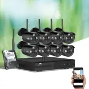 Outdoor CCTV Wireless Camera Home Security System Surveillance With Night Vision