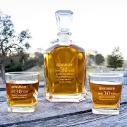 Birthday Personalised Engraved Whiskey Decanter Scotch Glasses Set Present Gift