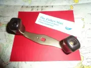 MITCHELL BAITCAST REEL HANDLE GOLD REEL HANDLE W/ RUBBER KNOBS FITS AMBASSADEUR