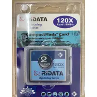 在飛比找蝦皮購物優惠-現貨 錸德 RIDATA CF 2GB 120X 記憶卡
