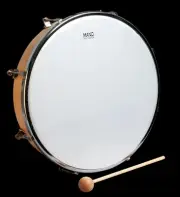 Mano Percussion 10 Inch Tunable Tambour with 8 Lugs