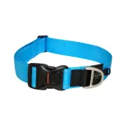 Rogz Classic Lockable Reflective Dog Collar Turquoise XXL